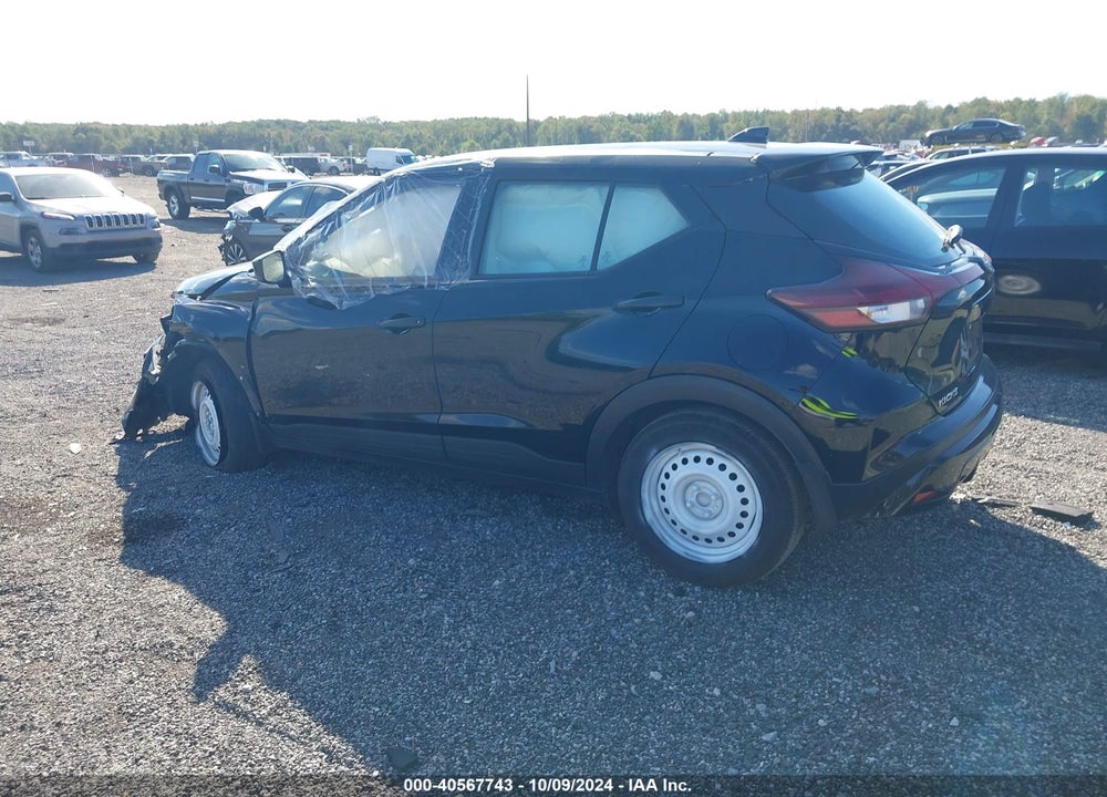2022 NISSAN KICKS S XTRONIC CVT VIN: 3N1CP5BV9NL491289