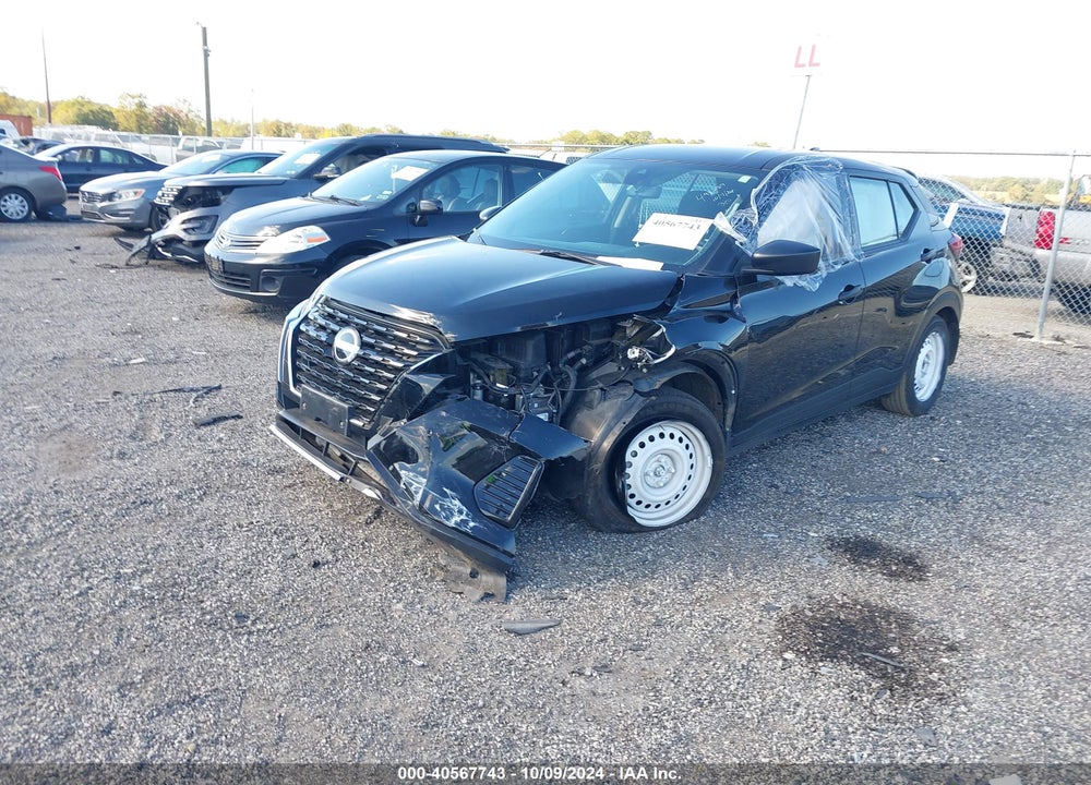2022 NISSAN KICKS S XTRONIC CVT VIN: 3N1CP5BV9NL491289