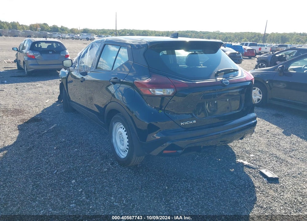 2022 NISSAN KICKS S XTRONIC CVT VIN: 3N1CP5BV9NL491289