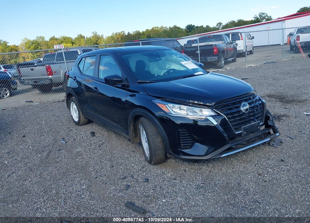 2022 NISSAN KICKS S XTRONIC CVT VIN: 3N1CP5BV9NL491289