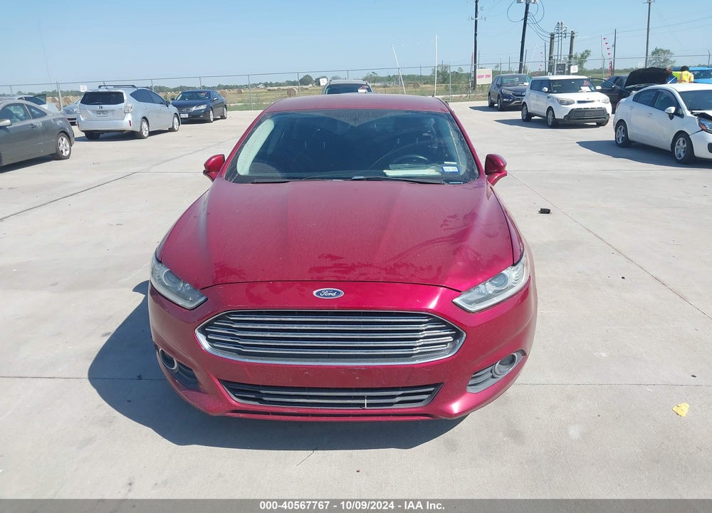 2016 FORD FUSION SE VIN: 3FA6P0H90GR142597