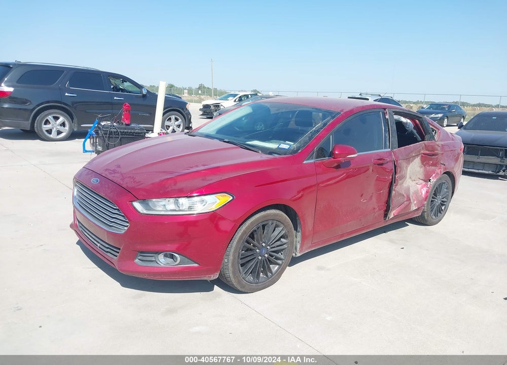 2016 FORD FUSION SE VIN: 3FA6P0H90GR142597