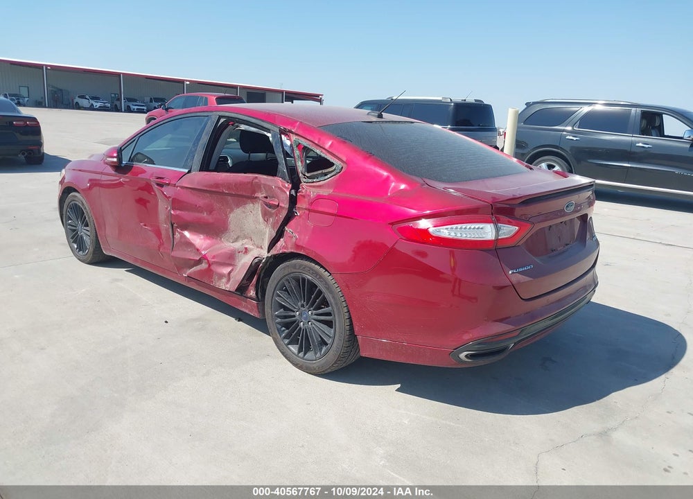 2016 FORD FUSION SE VIN: 3FA6P0H90GR142597