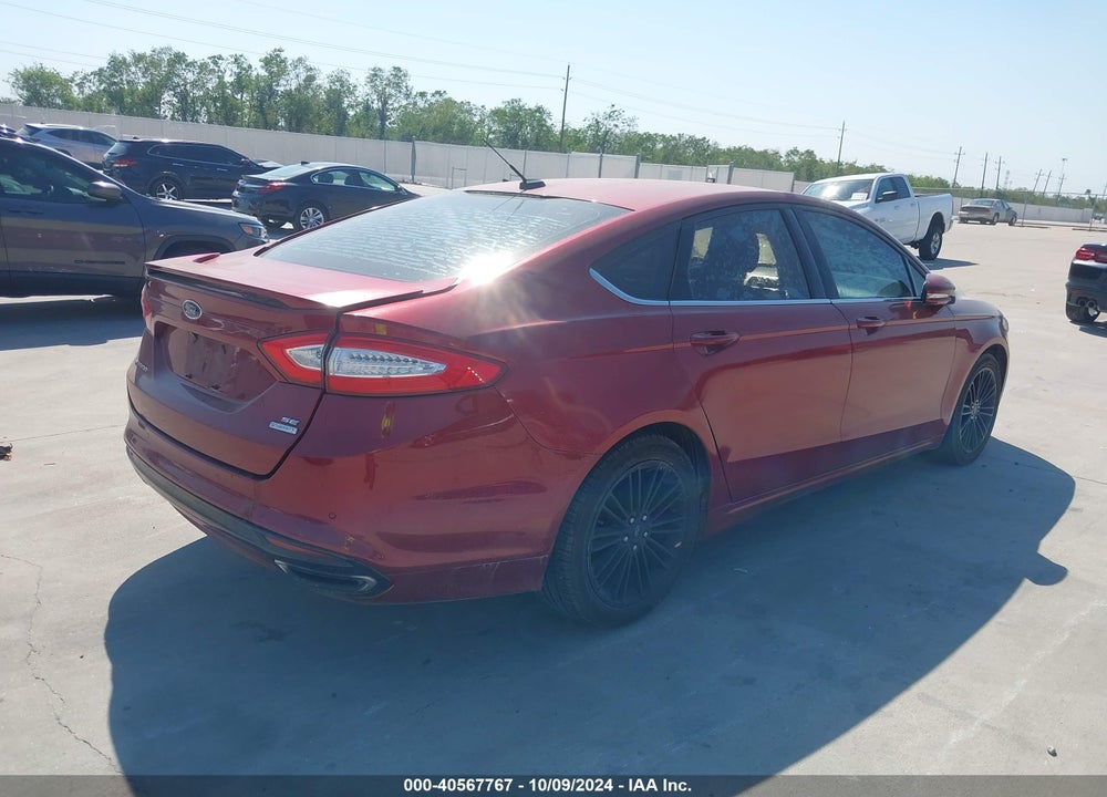 2016 FORD FUSION SE VIN: 3FA6P0H90GR142597