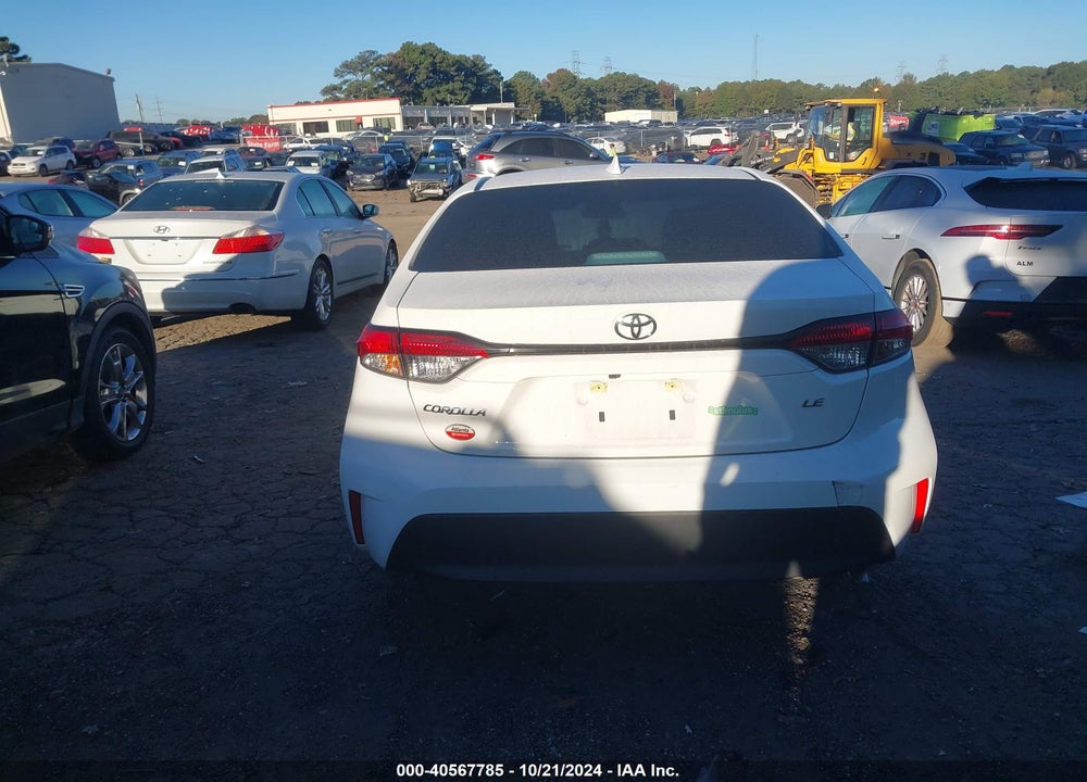 2024 TOYOTA COROLLA LE VIN: 5YFB4MDE3RP156305