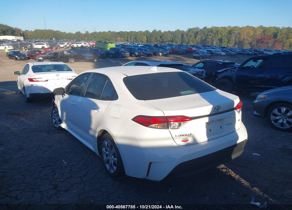 2024 TOYOTA COROLLA LE VIN: 5YFB4MDE3RP156305