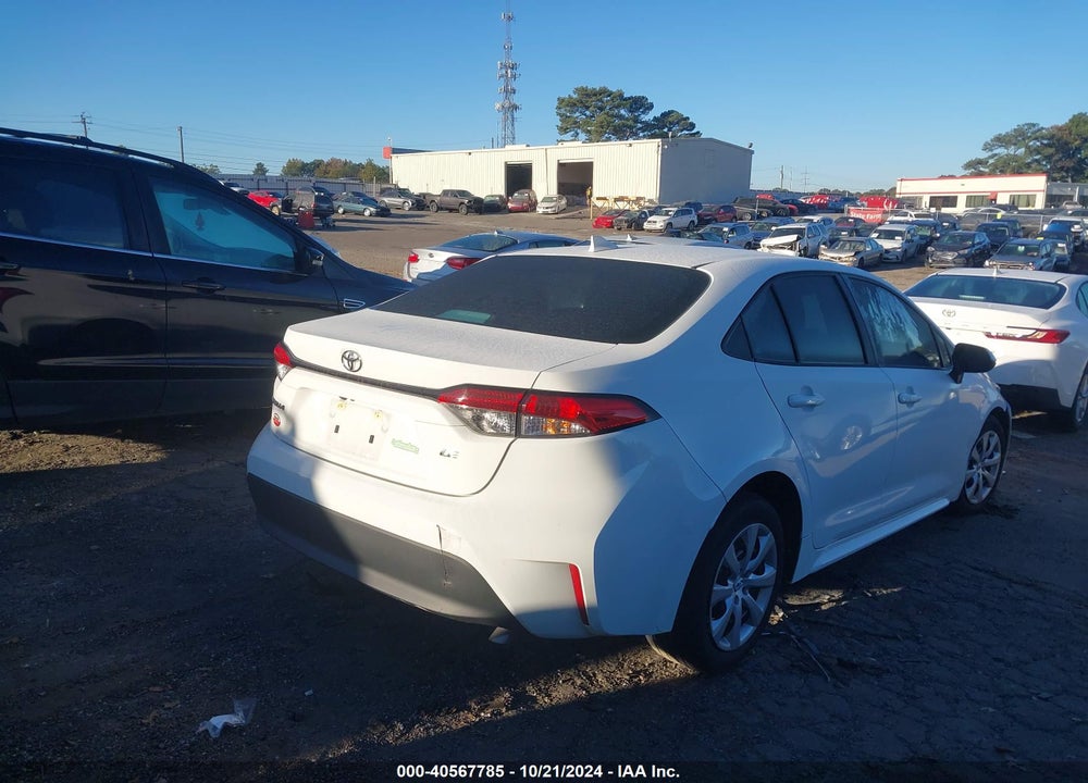 2024 TOYOTA COROLLA LE VIN: 5YFB4MDE3RP156305