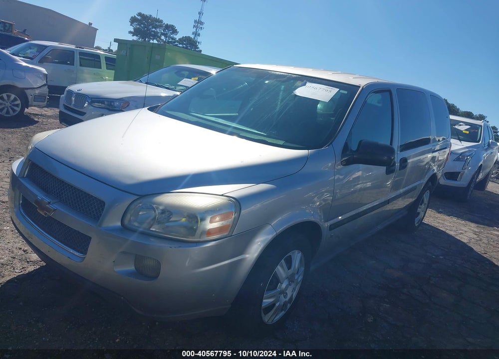 2008 CHEVROLET UPLANDER LS VIN: 1GNDV23W28D121607