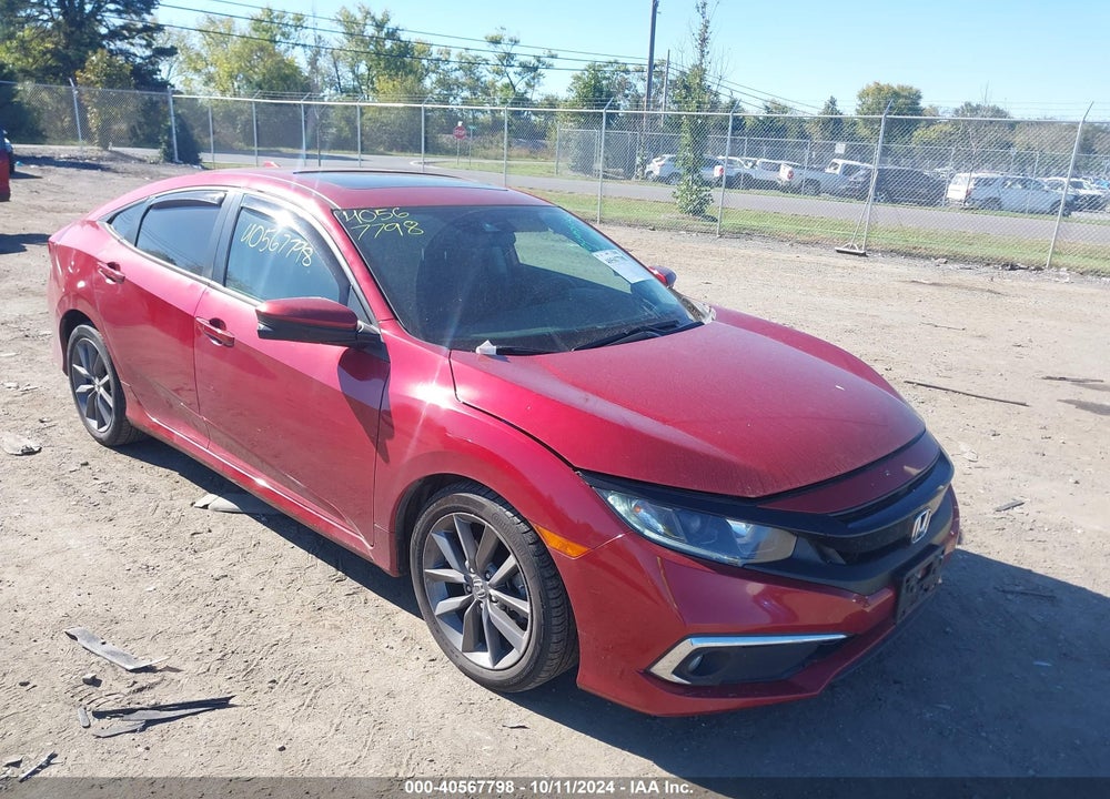 2020 HONDA CIVIC EX VIN: 19XFC1F34LE022345