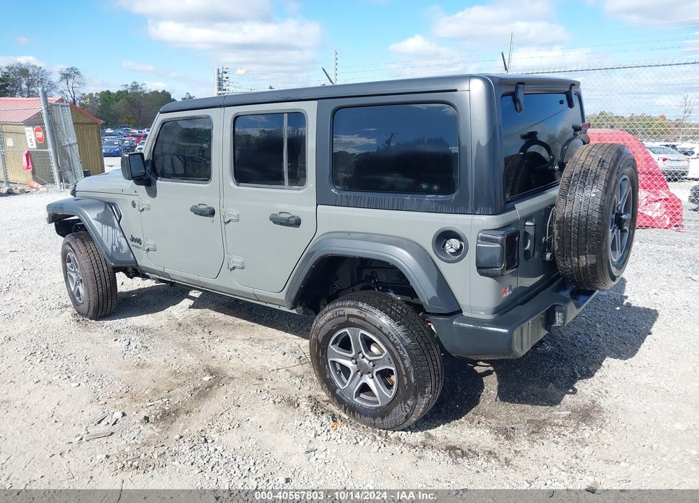 2022 JEEP WRANGLER UNLIMITED SPORT S 4X4 VIN: 1C4HJXDG2NW196351