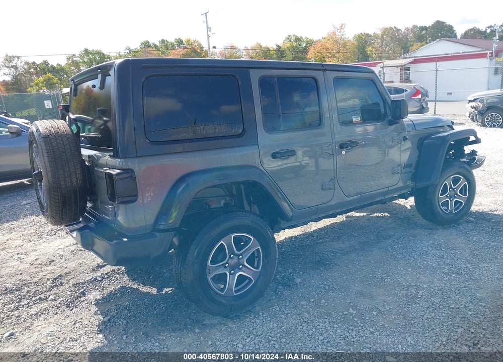 2022 JEEP WRANGLER UNLIMITED SPORT S 4X4 VIN: 1C4HJXDG2NW196351