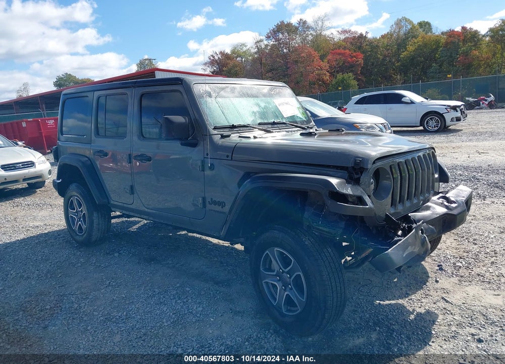 2022 JEEP WRANGLER UNLIMITED SPORT S 4X4 VIN: 1C4HJXDG2NW196351