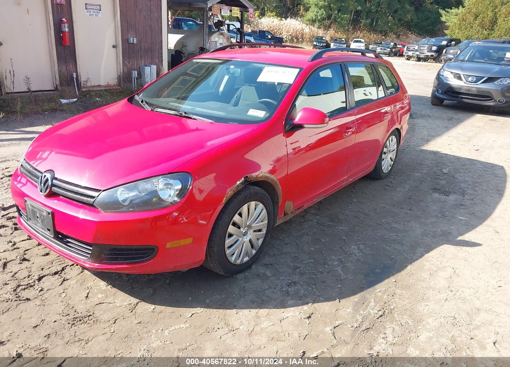 2012 VOLKSWAGEN JETTA SPORTWAGEN 2.5L S VIN: 3VWPP7AJXCM681521