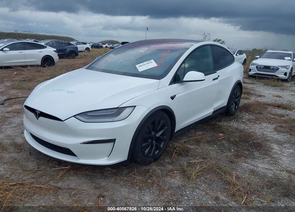 2023 TESLA MODEL X DUAL MOTOR ALL-WHEEL DRIVE/STANDARD RANGE VIN: 7SAXCAE59PF384181
