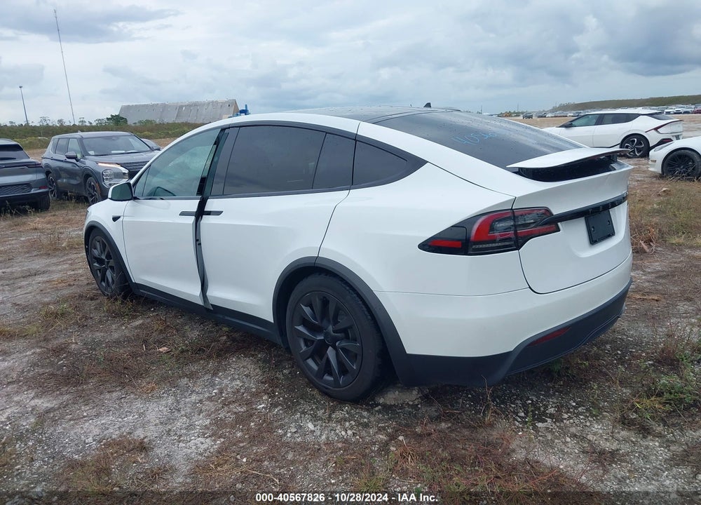 2023 TESLA MODEL X DUAL MOTOR ALL-WHEEL DRIVE/STANDARD RANGE VIN: 7SAXCAE59PF384181