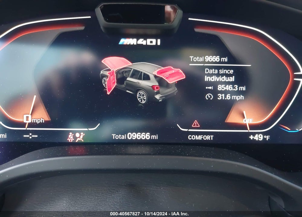 2024 BMW X3 M40I VIN: 5UX83DP08R9T51060