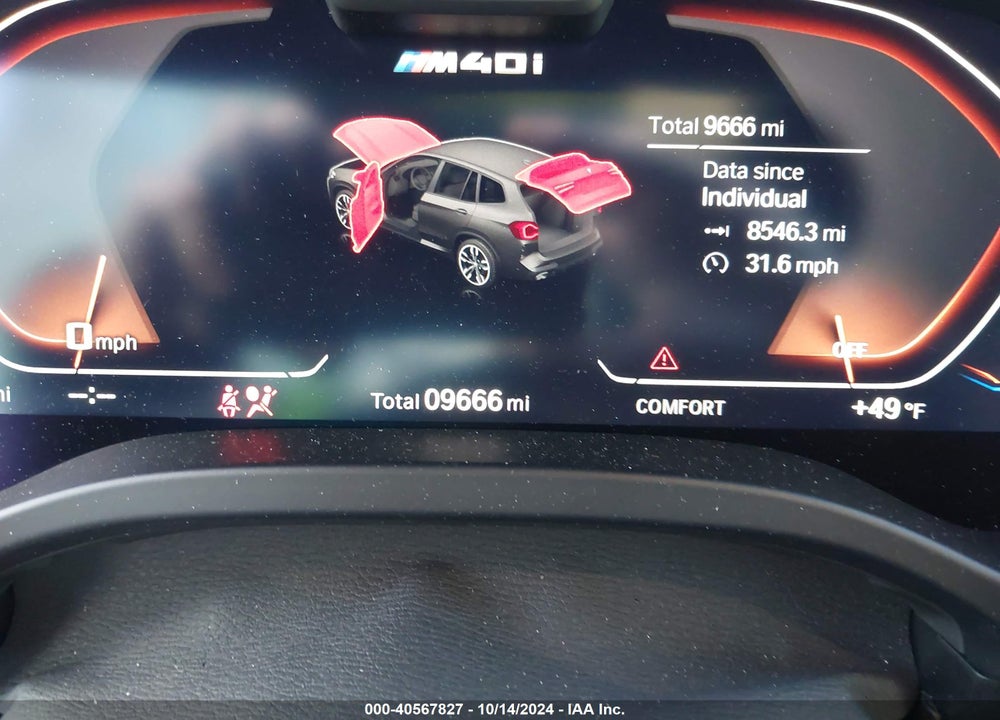 2024 BMW X3 M40I VIN: 5UX83DP08R9T51060