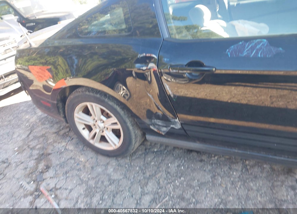 2012 FORD MUSTANG V6 VIN: 1ZVBP8AM9C5276993