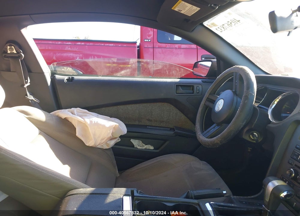 2012 FORD MUSTANG V6 VIN: 1ZVBP8AM9C5276993