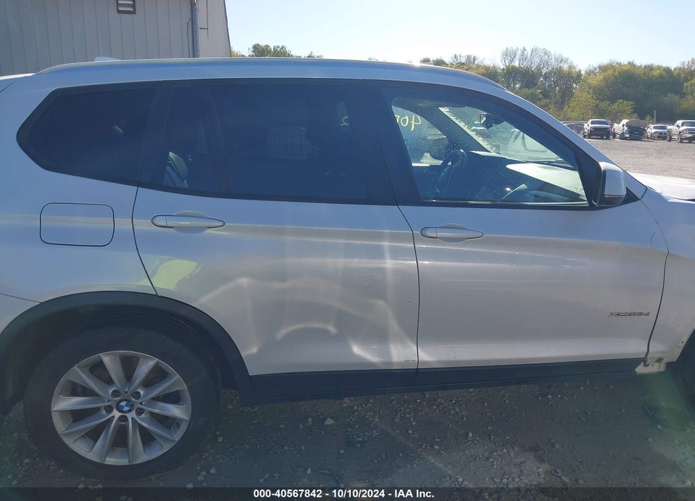 2016 BMW X3 XDRIVE28D VIN: 5UXWY3C59G0N88808