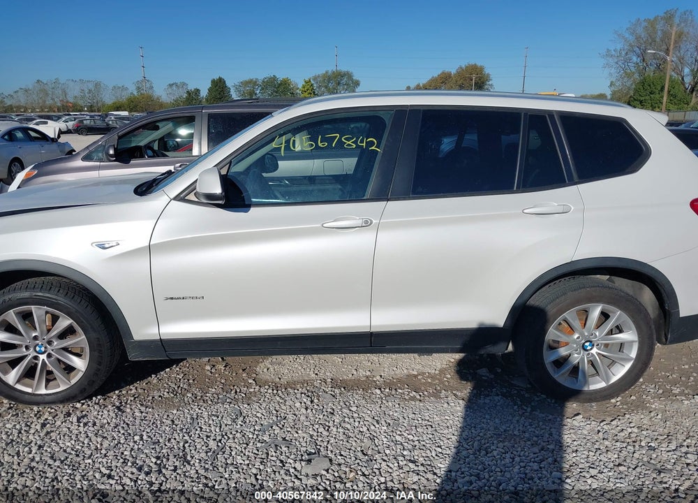 2016 BMW X3 XDRIVE28D VIN: 5UXWY3C59G0N88808