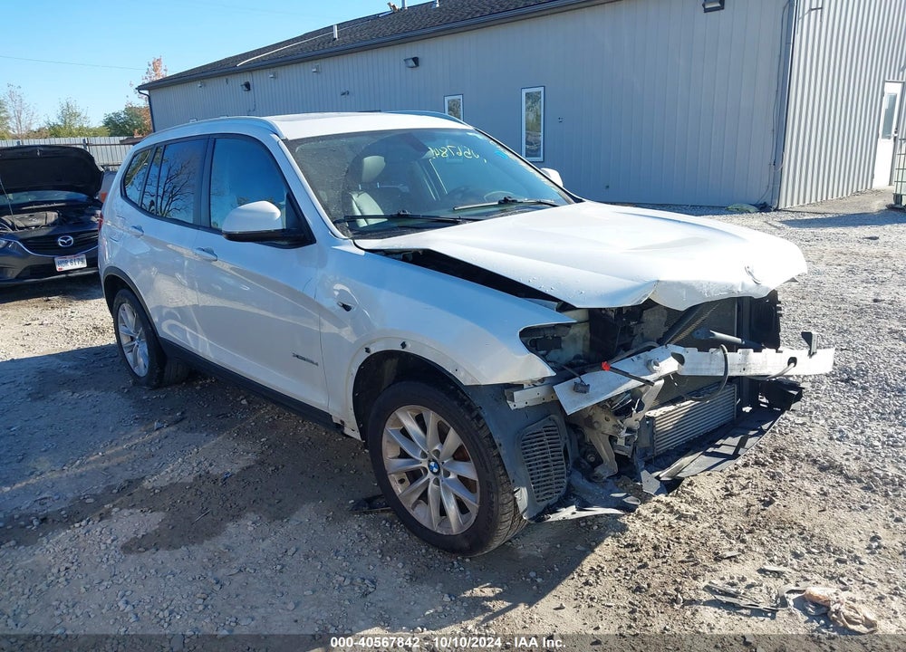 2016 BMW X3 XDRIVE28D VIN: 5UXWY3C59G0N88808