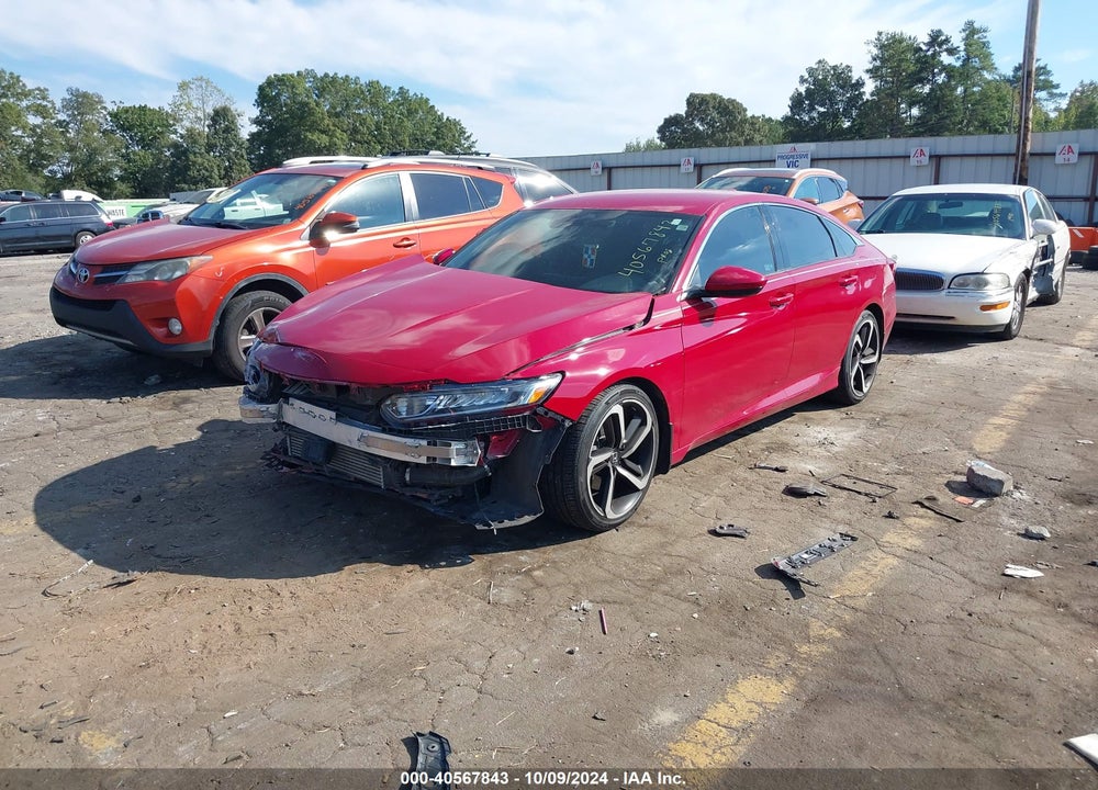 2019 HONDA ACCORD SPORT VIN: 1HGCV1F31KA040446