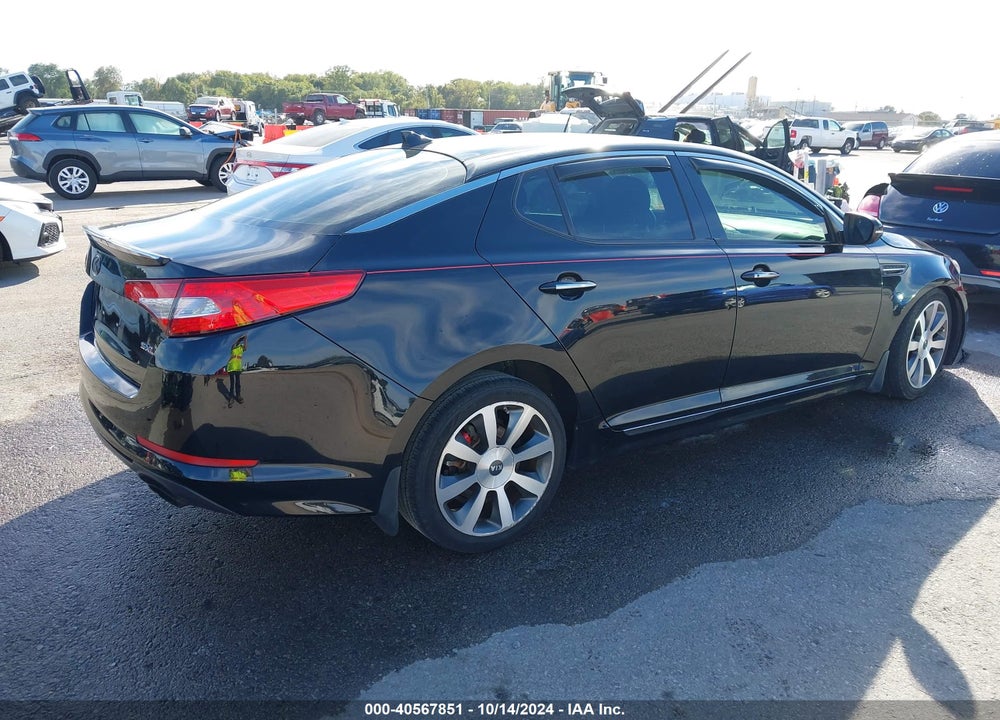 2013 KIA OPTIMA SX VIN: 5XXGR4A68DG093398