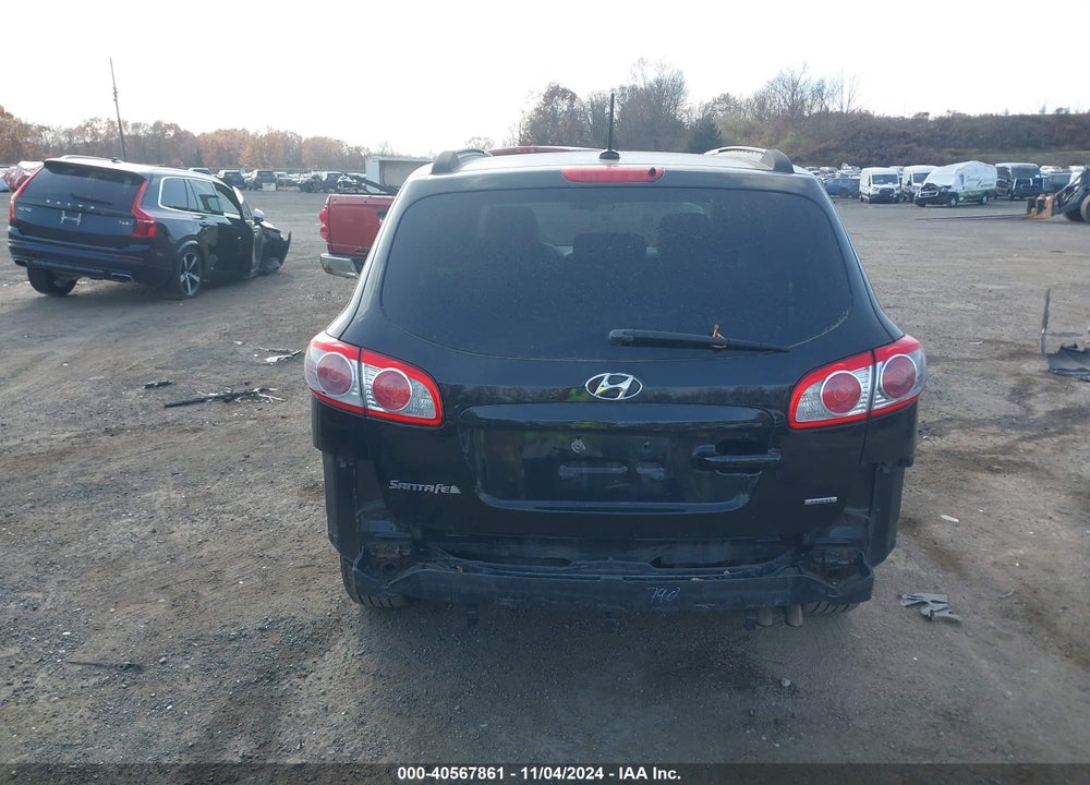 2012 HYUNDAI SANTA FE GLS VIN: 5XYZGDAB4CG144210