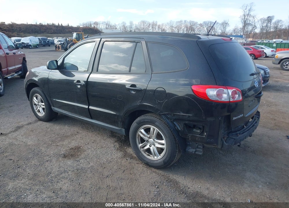 2012 HYUNDAI SANTA FE GLS VIN: 5XYZGDAB4CG144210