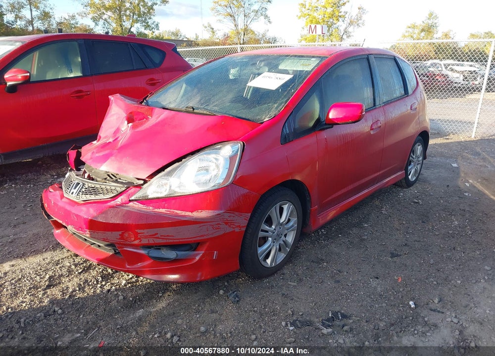 2011 HONDA FIT SPORT VIN: JHMGE8H58BC004604