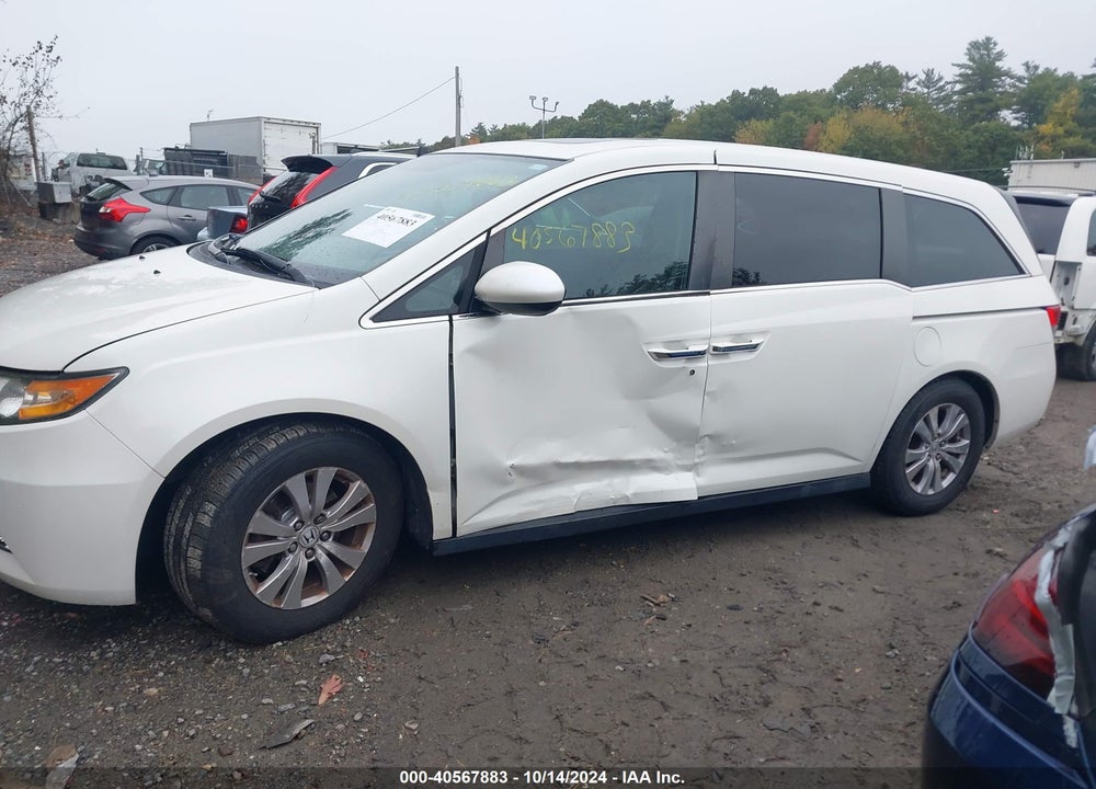 2016 HONDA ODYSSEY EX-L VIN: 5FNRL5H61GB119952