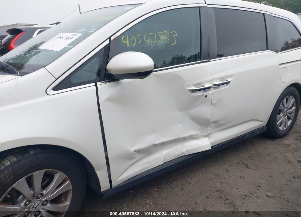 2016 HONDA ODYSSEY EX-L VIN: 5FNRL5H61GB119952