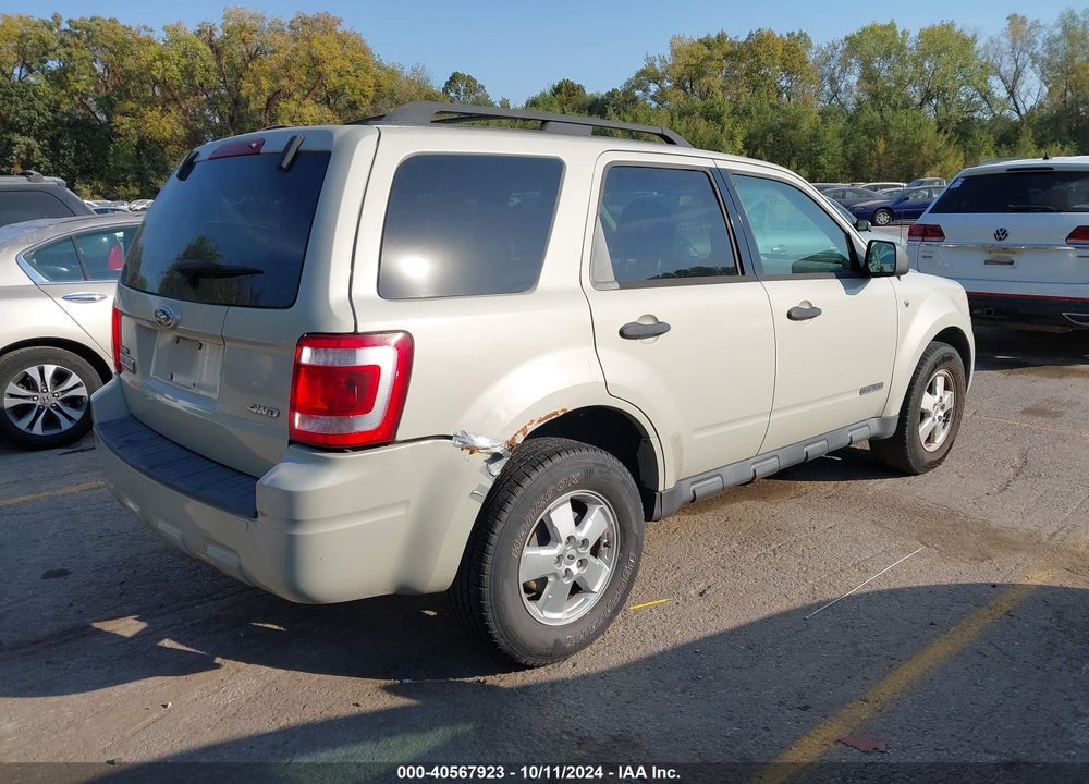 2008 FORD ESCAPE XLT VIN: 1FMCU93148KA95118