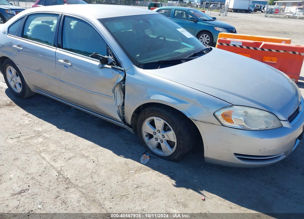 2006 CHEVROLET IMPALA LT VIN: 2G1WT58K769202040
