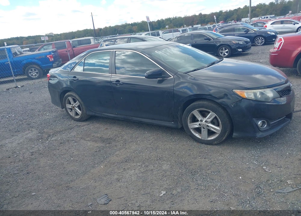2012 TOYOTA CAMRY SE VIN: 4T1BF1FK4CU199178