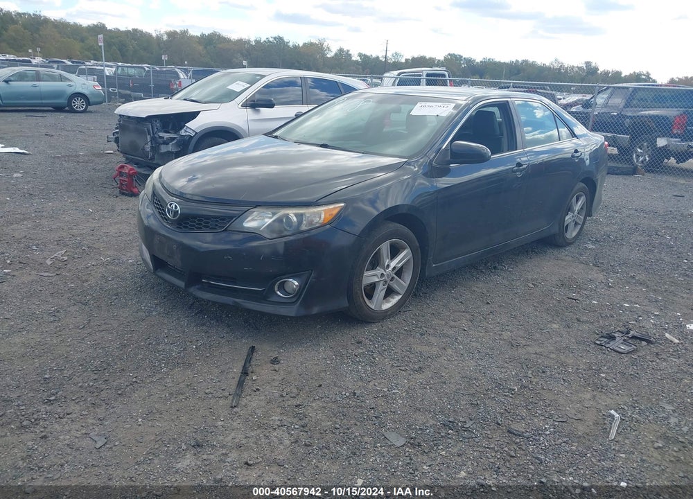 2012 TOYOTA CAMRY SE VIN: 4T1BF1FK4CU199178