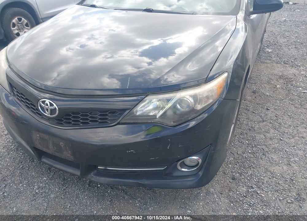 2012 TOYOTA CAMRY SE VIN: 4T1BF1FK4CU199178