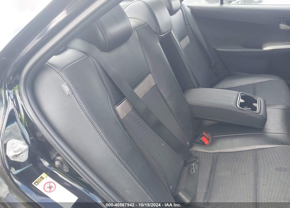 2012 TOYOTA CAMRY SE VIN: 4T1BF1FK4CU199178