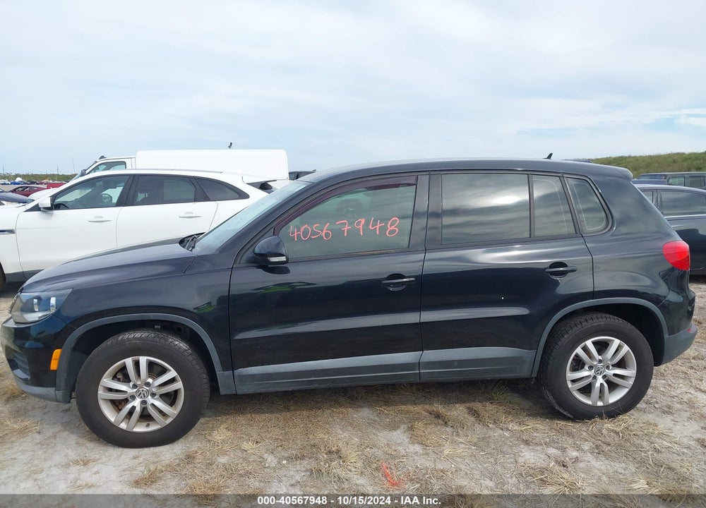 2014 VOLKSWAGEN TIGUAN S VIN: WVGAV3AXXEW528082