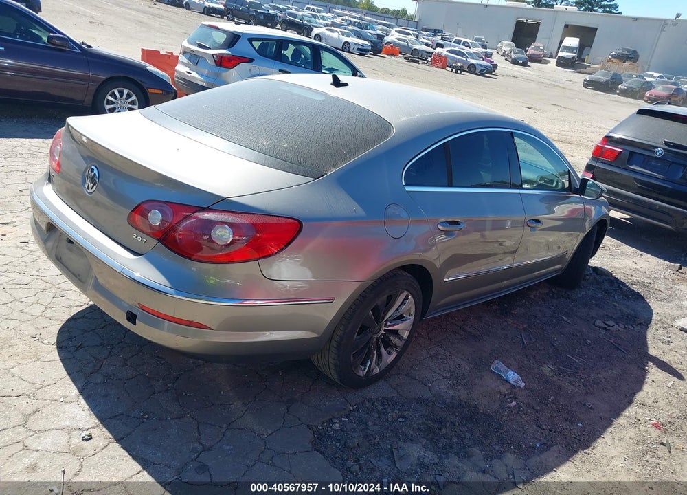 2010 VOLKSWAGEN CC SPORT VIN: WVWMN7AN8AE530968