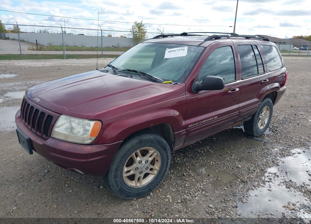 1999 JEEP GRAND CHEROKEE LIMITED VIN: 1J4GW68S9XC778063