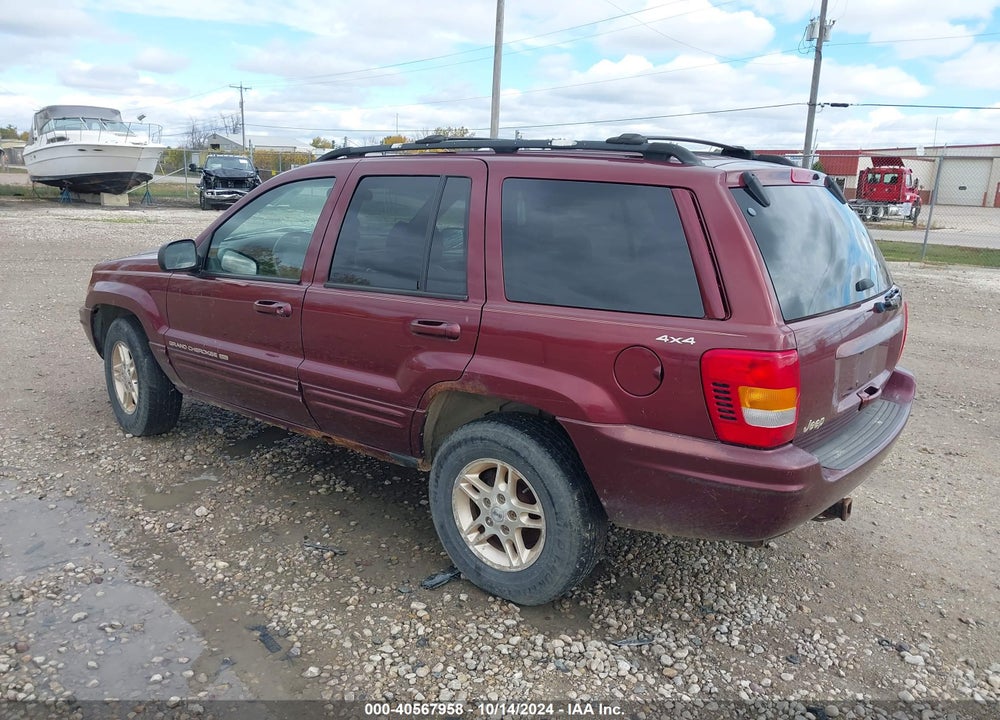 1999 JEEP GRAND CHEROKEE LIMITED VIN: 1J4GW68S9XC778063