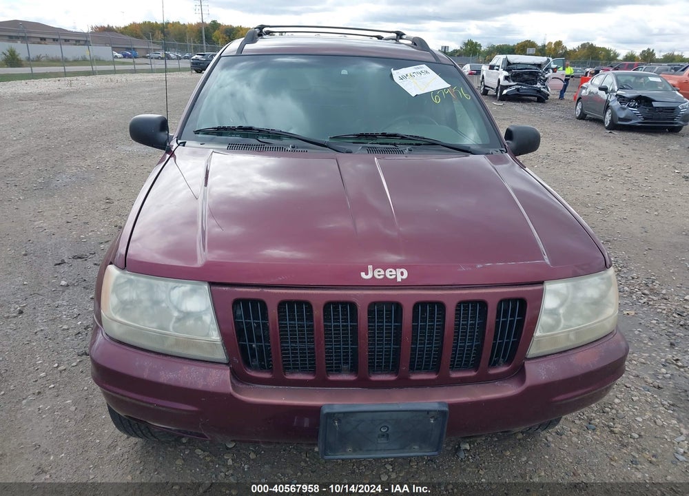 1999 JEEP GRAND CHEROKEE LIMITED VIN: 1J4GW68S9XC778063