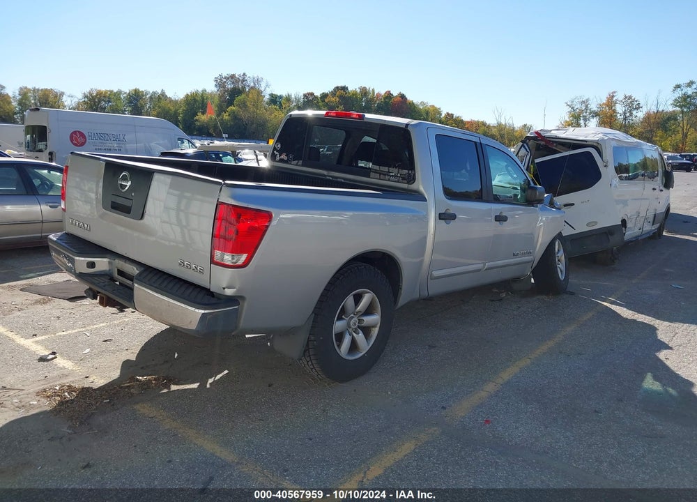 2010 NISSAN TITAN SE VIN: 1N6AA0EJ2AN325253