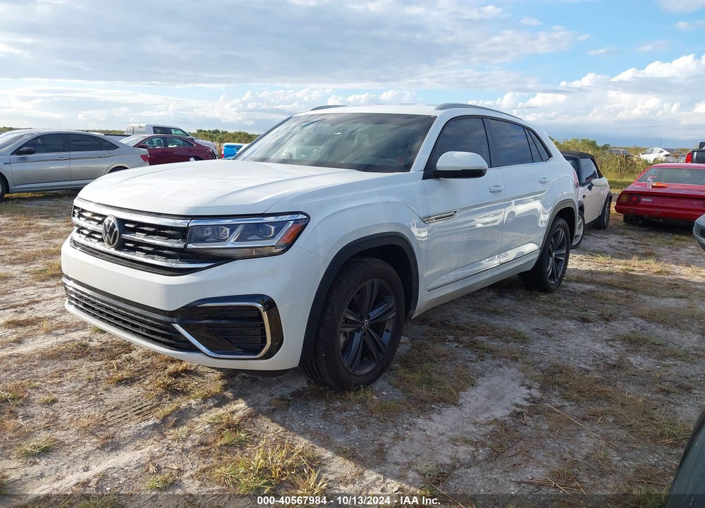 2021 VOLKSWAGEN ATLAS CROSS SPORT 3.6L V6 SE W/TECHNOLOGY R-LINE VIN: 1V2ME2CA0MC218333