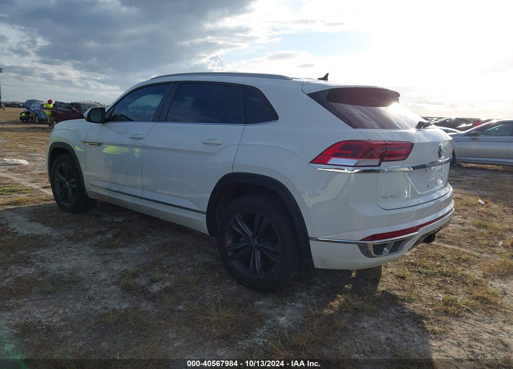 2021 VOLKSWAGEN ATLAS CROSS SPORT 3.6L V6 SE W/TECHNOLOGY R-LINE VIN: 1V2ME2CA0MC218333