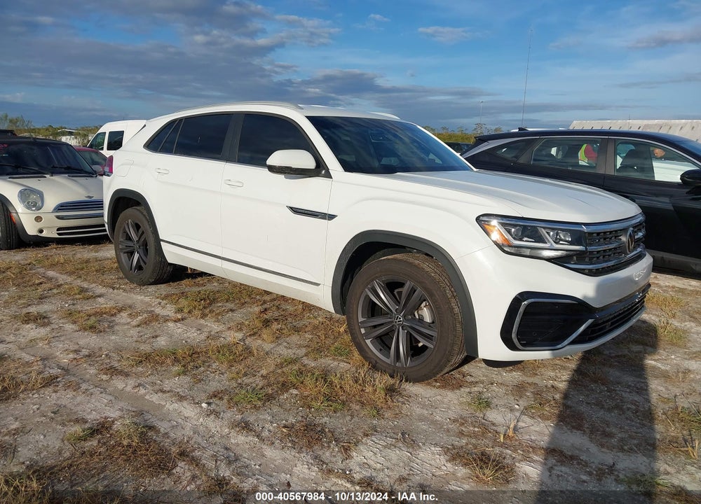 2021 VOLKSWAGEN ATLAS CROSS SPORT 3.6L V6 SE W/TECHNOLOGY R-LINE VIN: 1V2ME2CA0MC218333