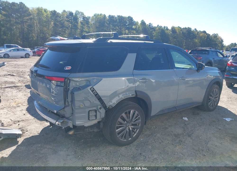 2022 NISSAN PATHFINDER SL 4WD VIN: 5N1DR3CD1NC258309