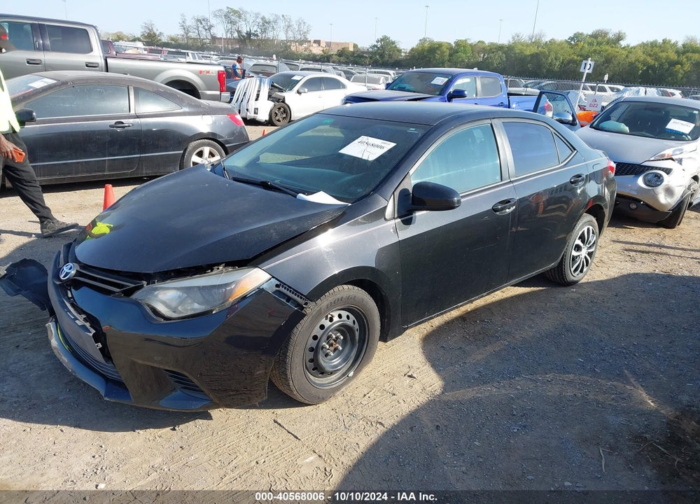 2014 TOYOTA COROLLA LE VIN: 2T1BURHE9EC135427